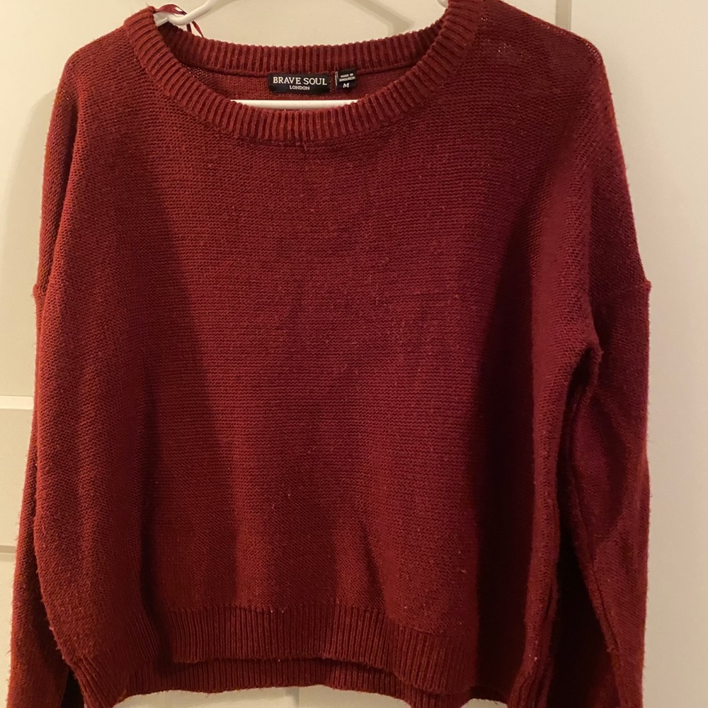 Res medium cropped sweater